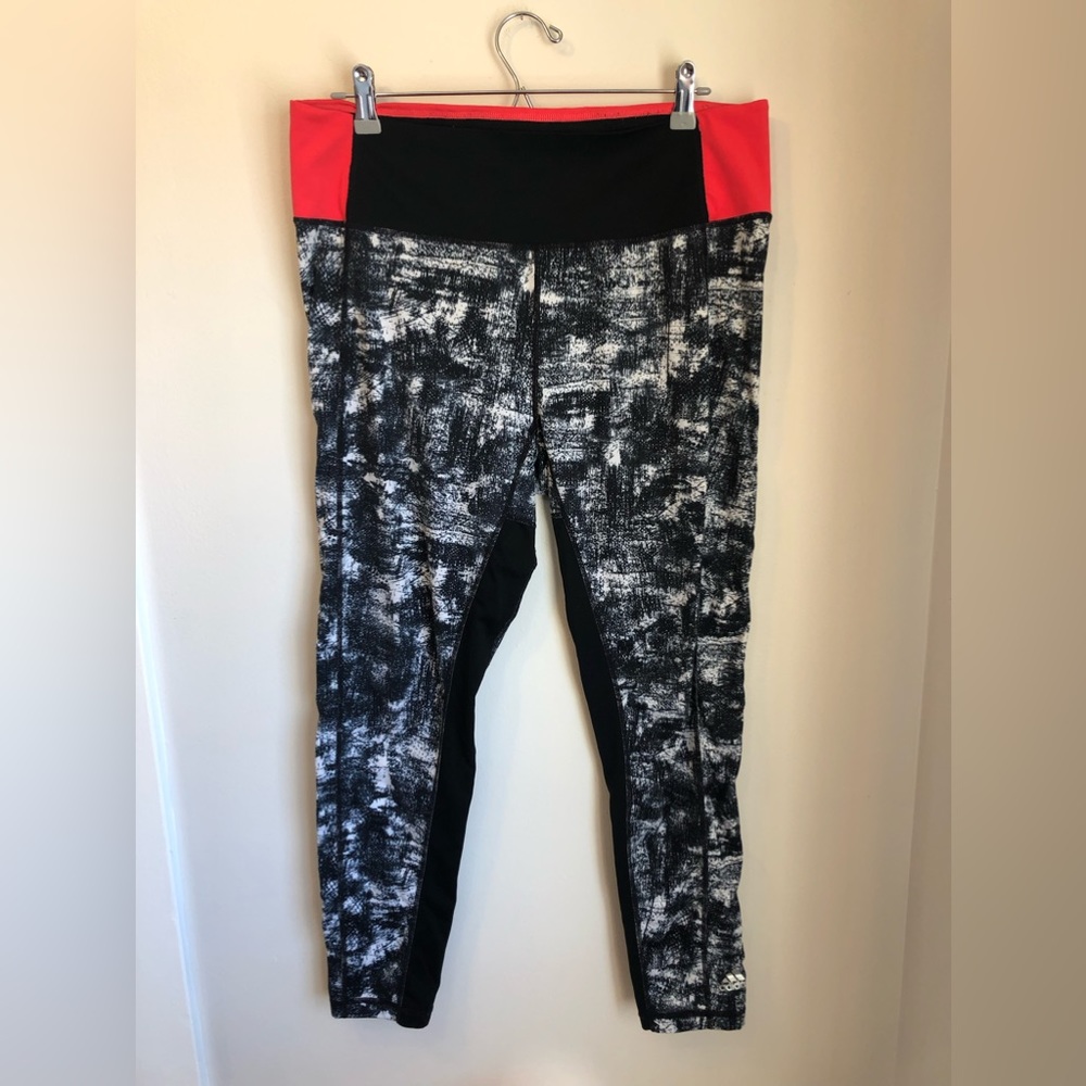 Adidas High Rise Climalite Women’s Leggings XL Pink/Black